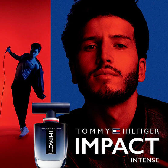 Tommy Hilfiger Men's Impact Intense EDP Spray 3.4 oz 100 ml + 4 ml