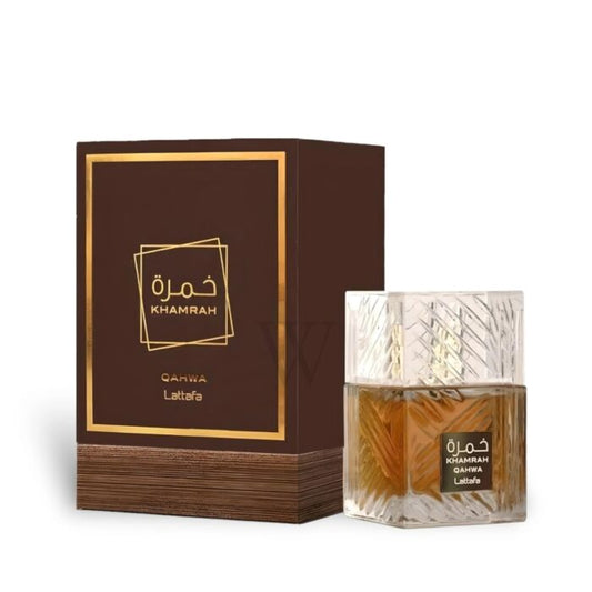 Khamrah Qahwa By LATTAFA Eau De Parfum Spray 3.4 oz 100 ml