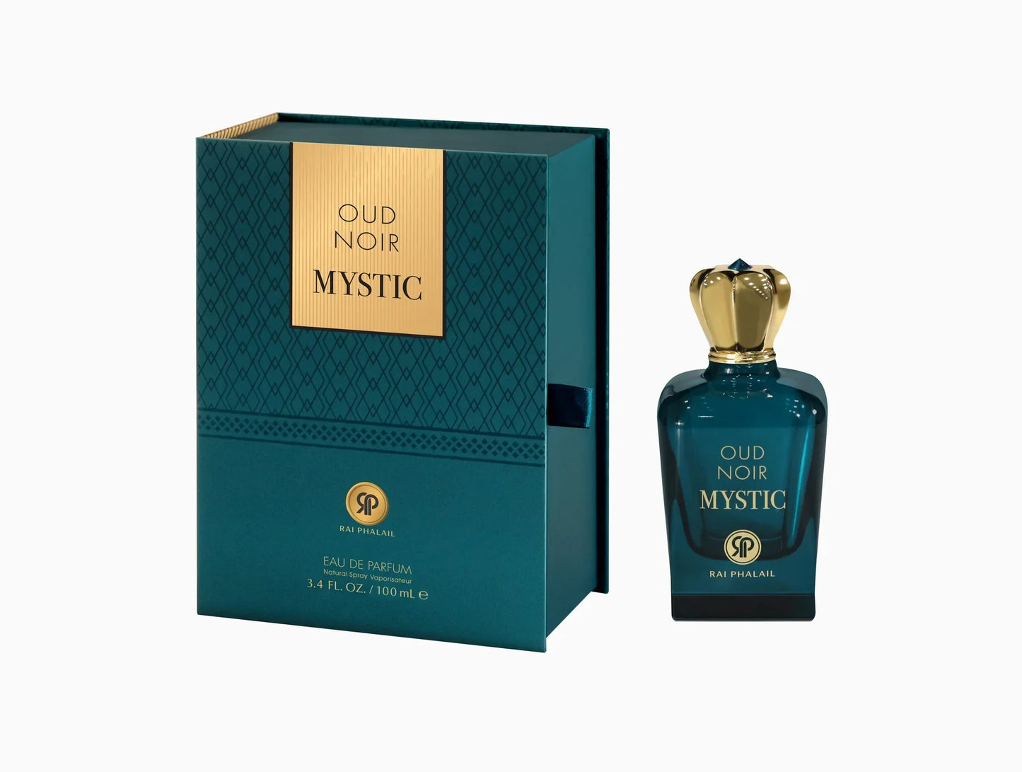 Oud Noir Mystic Eau De Parfum 3.4 oz 100 ml
