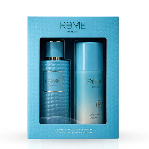 Rome Imagine EDP 3.4 oz / 100 ml + Deodorant Spray 5.1 fl oz / 150 ml Men Set