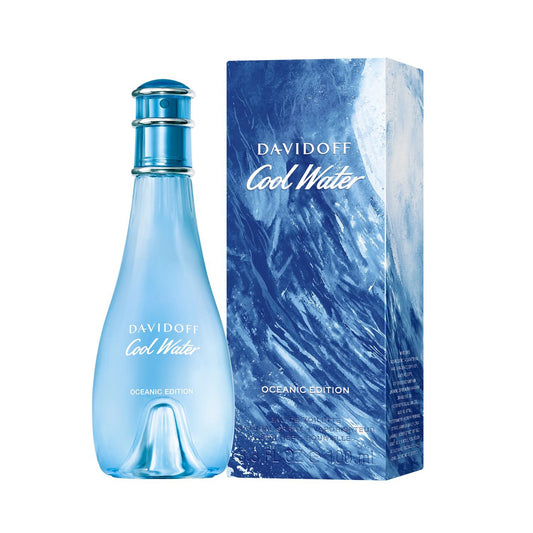 Cool Water Oceanic Edition 3.3 oz 100 ml EDT Women By Davidoff