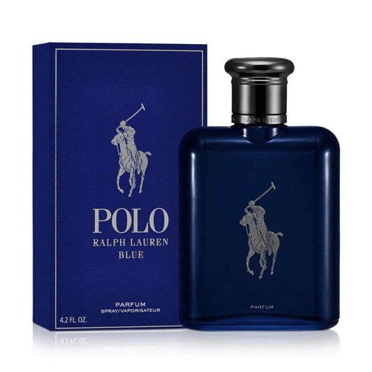 Ralph Lauren Polo Blue PARFUM 4.2 oz 125 ml Men