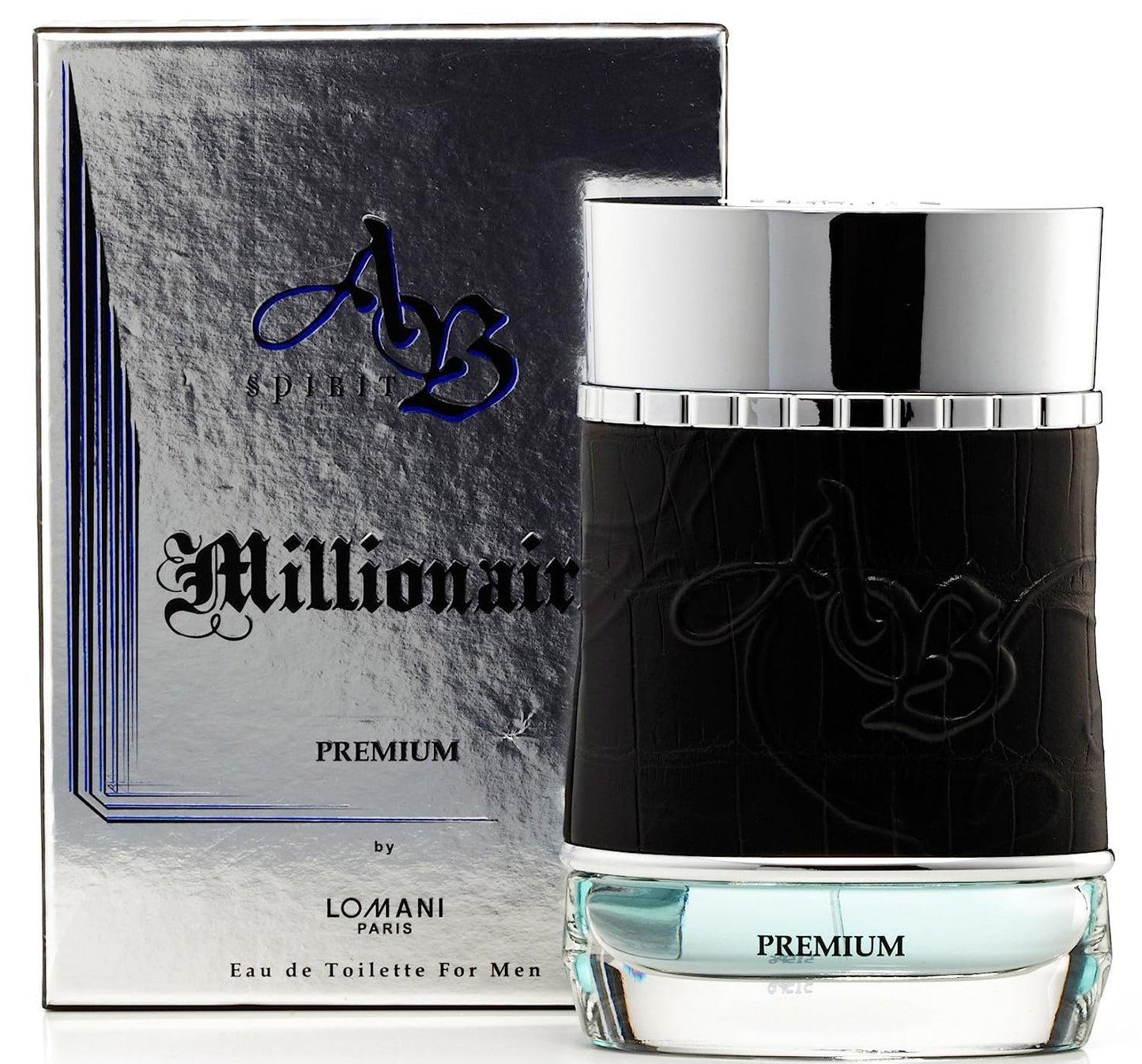 Ab Spirit Millionaire Premium Eau de Toilette Spray for Men 3.3 oz 100 ml
