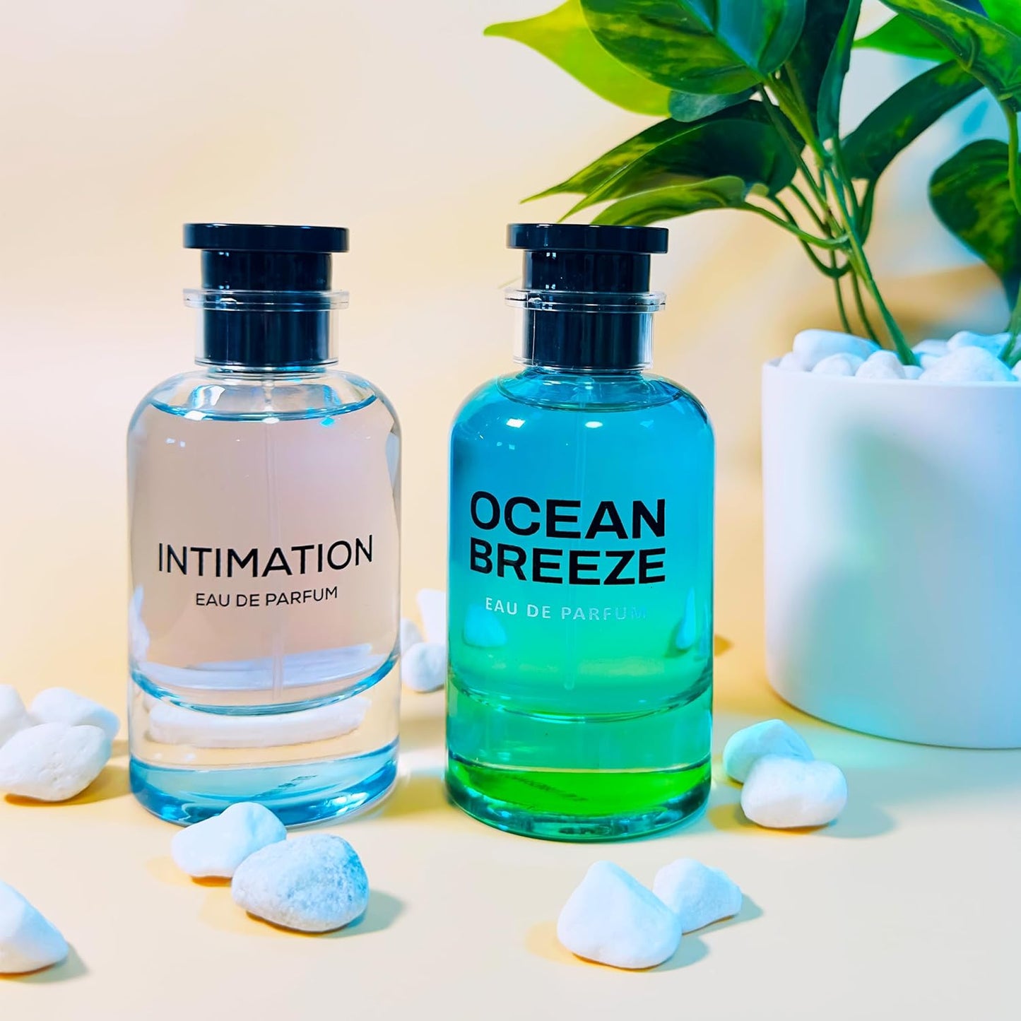 Ocean Breeze, Shinning City and Intimation by Emper Perfumes - 3.4 oz / 100 ml each (Pack of 3) Eau de Parfum