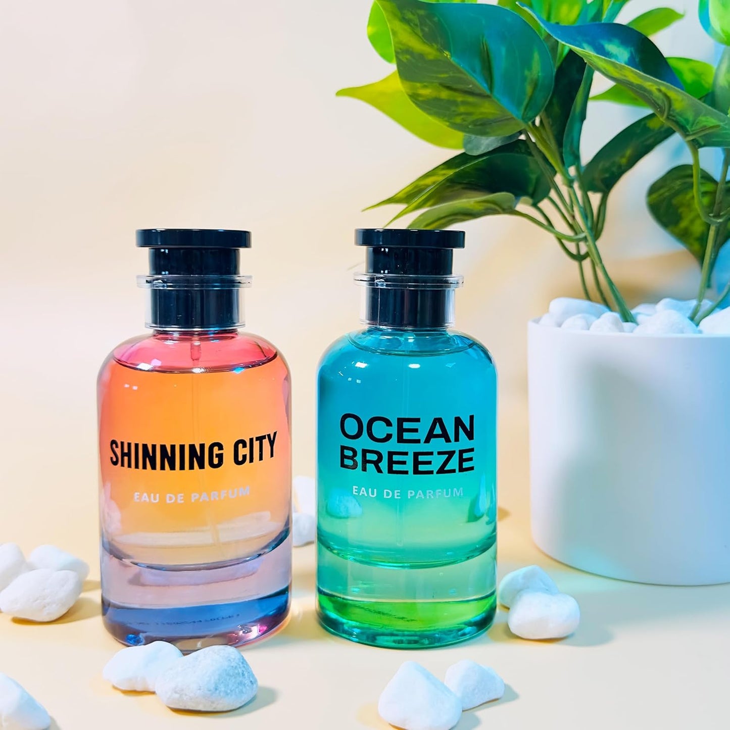 Ocean Breeze, Shinning City and Intimation by Emper Perfumes - 3.4 oz / 100 ml each (Pack of 3) Eau de Parfum