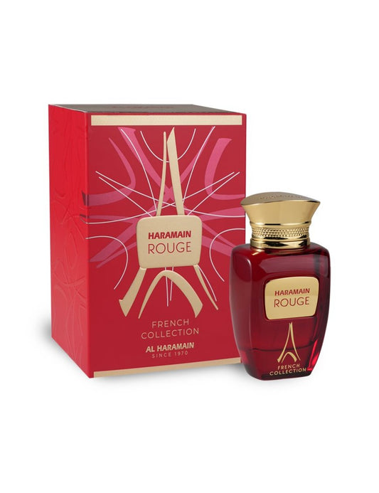Haramain Rouge French Collection by Al Haramain Eau De Parfum 3.3 oz 100 ml
