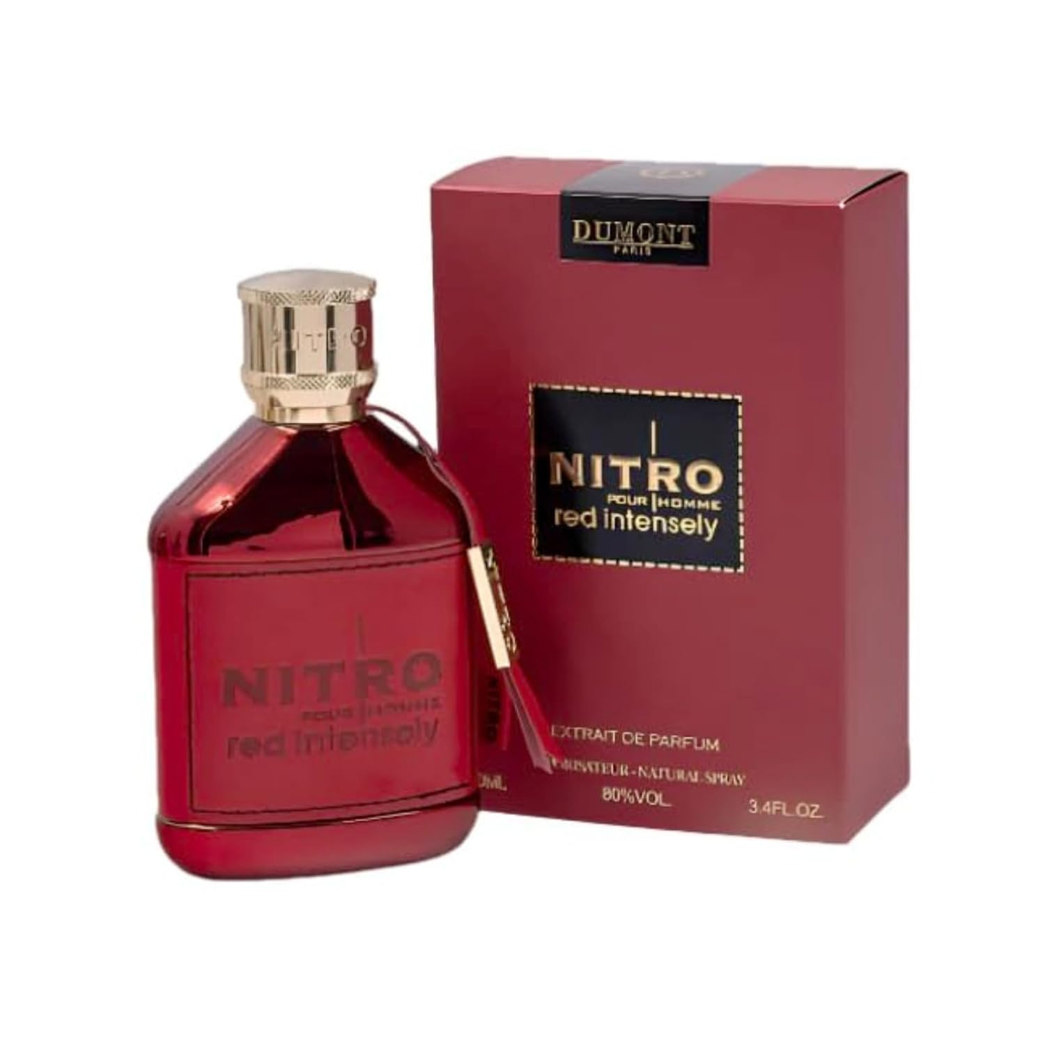 Nitro Red Intensely Extrait De Parfum 3.4 oz 100 ml – Rafaelos