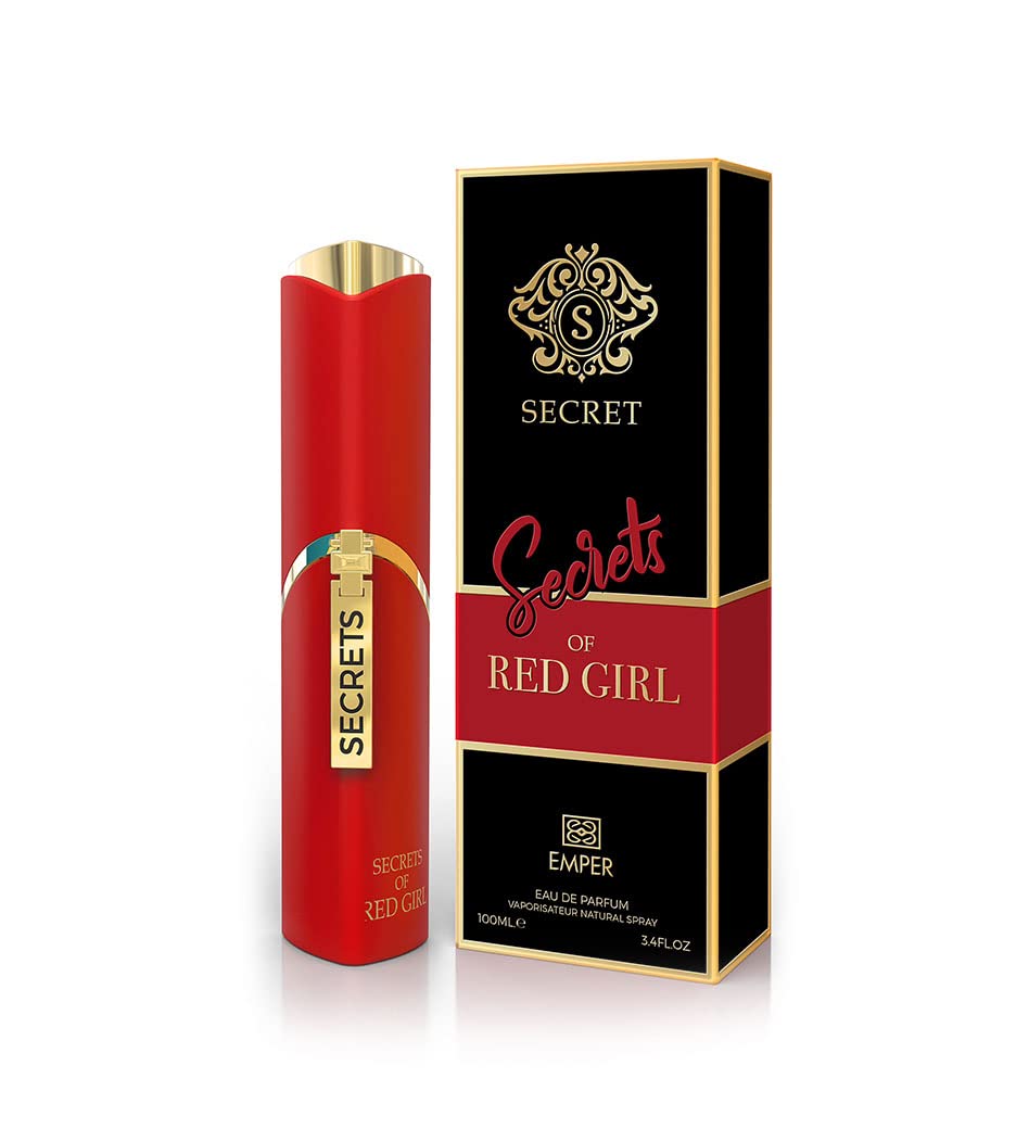 Secrets of Red Girl 3.4 oz 100 ml EDP for women By Emper