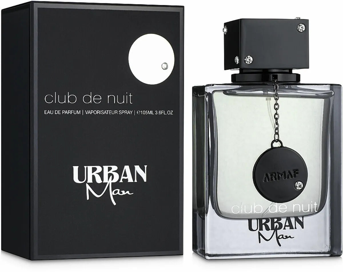 Club De Nuit Urban Man Eau De Parfum Spray By Armaf 3.6oz/105ml