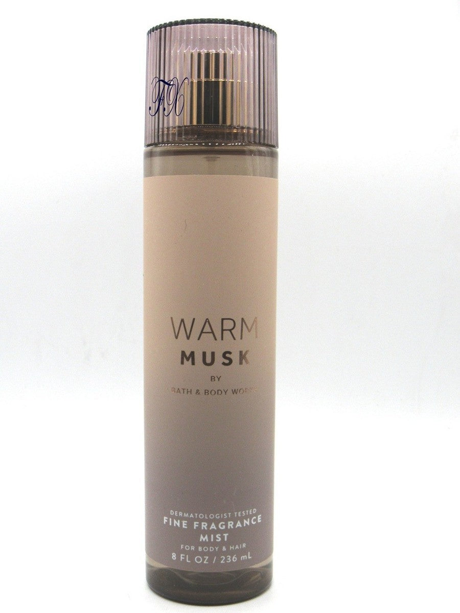 Bath & Body Works Warm Musk Fine Fragrance Mist 8 oz / 236 ml