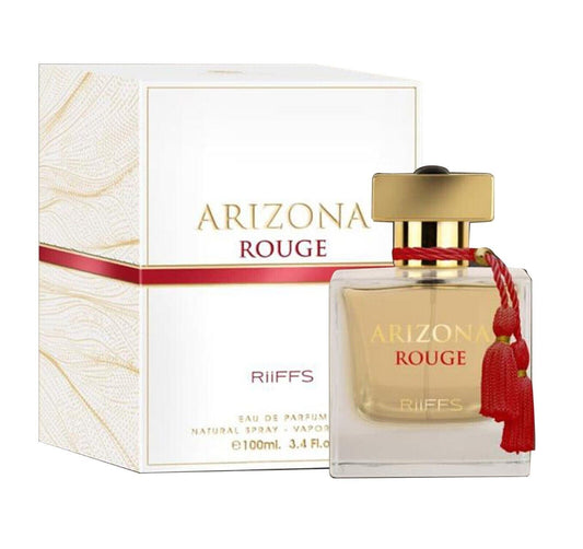 Arizona Rouge Eau De Parfum by Riffs 3.4 oz 100 ml