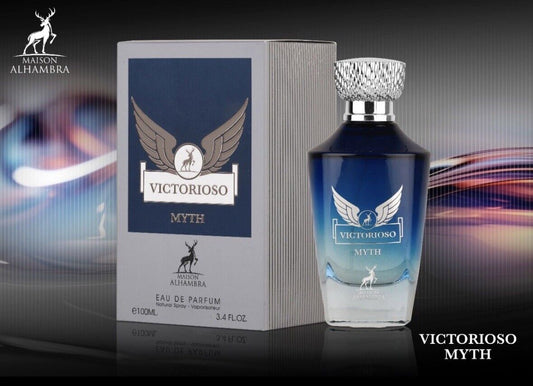 Victorioso Myth By Maison Alhambra Eau De Parfum Spray For Men 3.4 oz