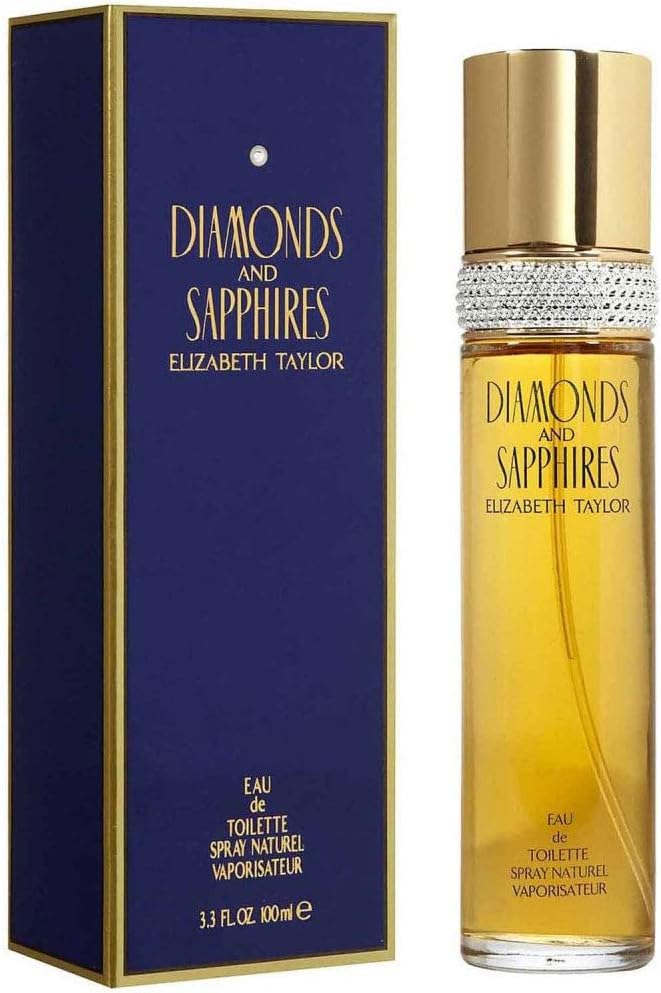 Elizabeth Taylor Diamonds & Sapphires EDT 3.4 oz 100 ml  Women