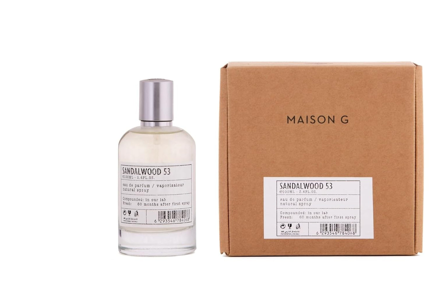 Maison G Sandalwood 53 Eau de Parfum 3.4 oz 100 ml Unisex