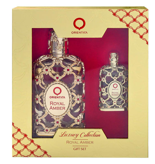Orientica Royal Amber Luxury Collection 2 pcs Gift Set EDP 30ml/7.5ml