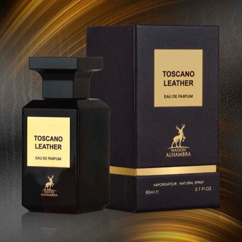 Toscano Leather EDP Pour Homme 80 ml 2.7 fl oz By Maison Alhambra