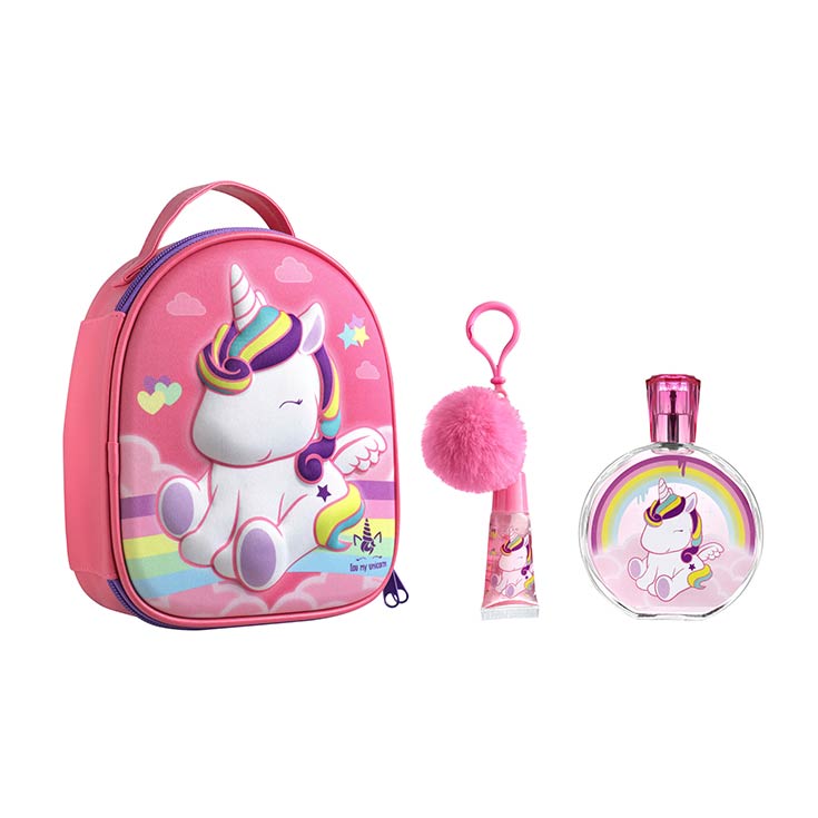 Eau my Unicorn 3 pcs Gift Set EDT 3.4 oz + Lipstick + Backpack