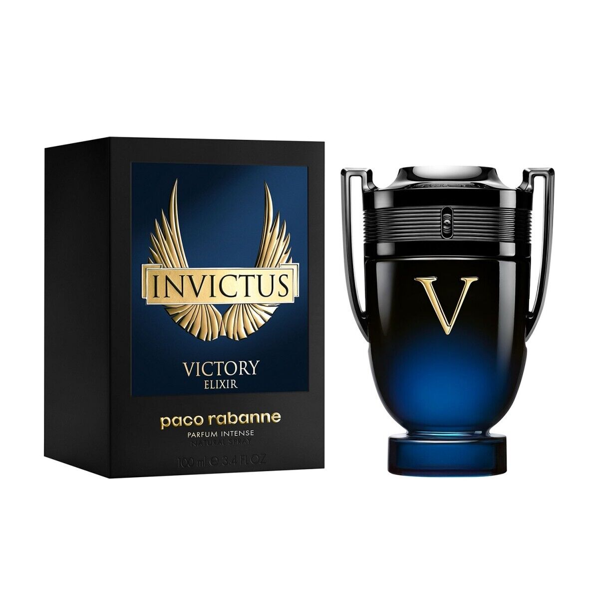 Paco Rabanne Invictus Victory Elixir 3.4 oz 100 ml Parfum Intense