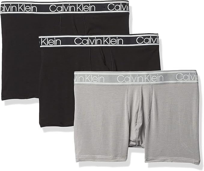 Calvin Klein Viscose Cotton Blend 3 Multi pack Boxer Brief