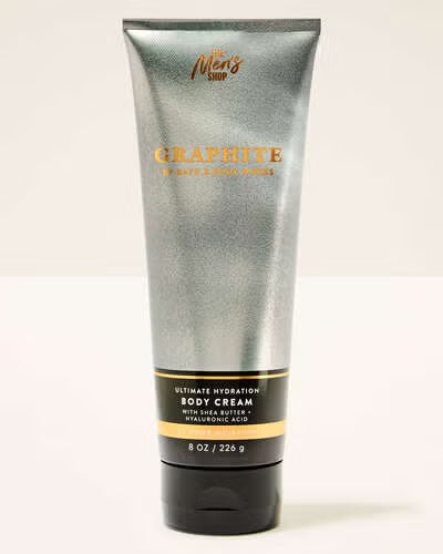 Bath & Body Works Graphite Ultimate Hydration Body Cream 8 oz / 226 g