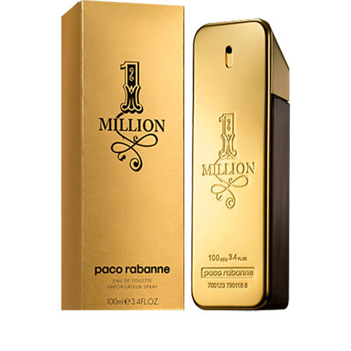 Paco Rabanne 1 Million EDT 3.4 oz 100 ml Men – Rafaelos