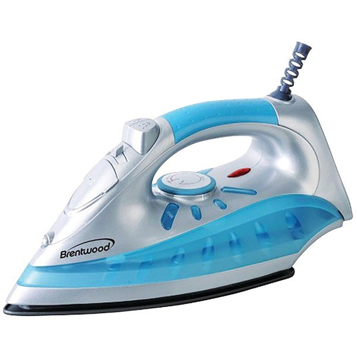 Steamer Iron Non-stick Blue (1200 Watts) By Brentwood