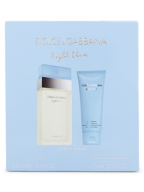 D&g light blue gift best sale set 100ml