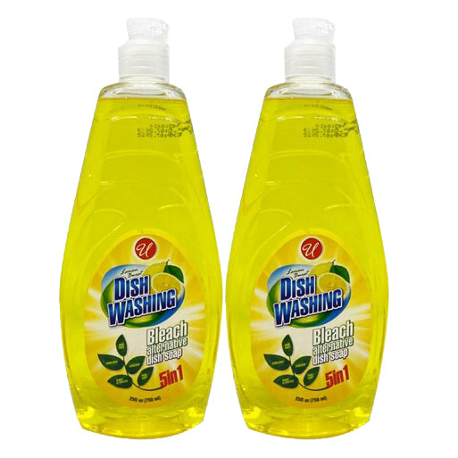 Dish Washing 5in1 Lemon Burst 25 oz 750 ml "2-PACK" by Universal