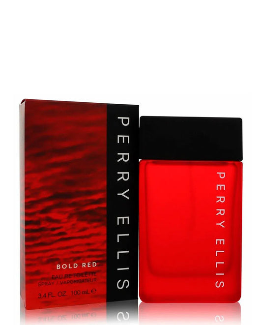 PERRY ELLIS Bold Red Eau de Toilette Spray for Men, 3.4 oz 100 ml