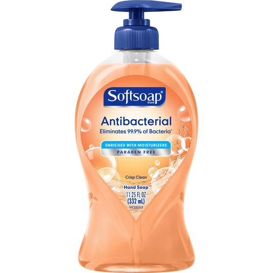 Softsoap Antibacterial Hand Soap Crisp Clean 11.25 oz 332 ml