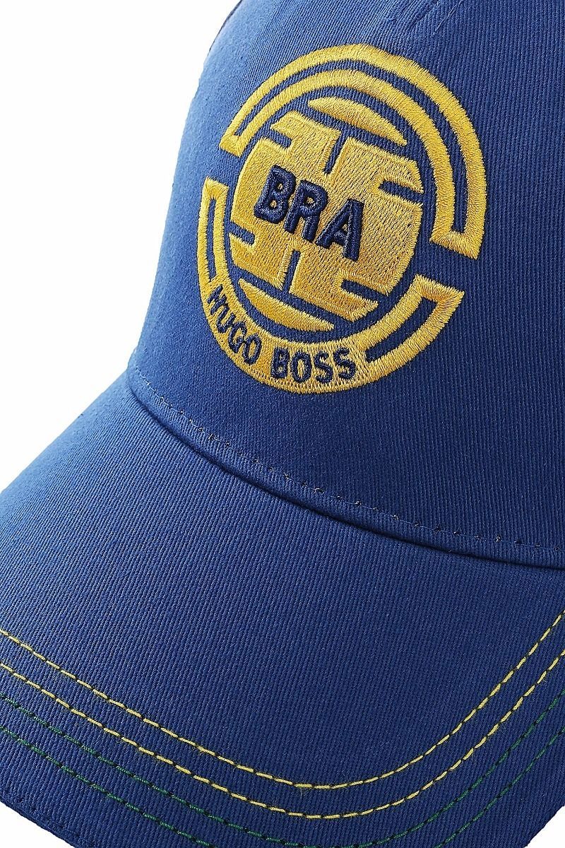 Hugo Boss Mens Cap Blue Flag 2 Brazil Team One Size 406