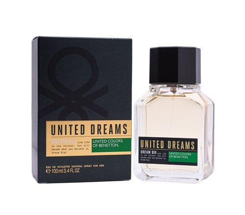 Benetton United Dreams "Dream Big" EDT 3.4 oz 100 ml Men