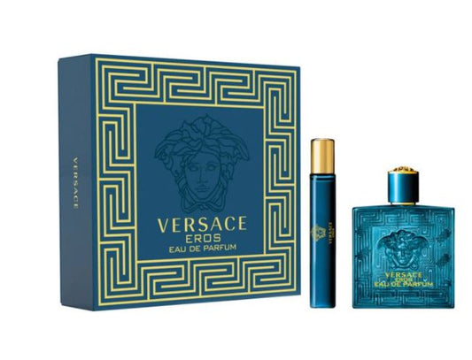 Versace Man Eros Eau de Parfum 2 PCS Gift Set for Men