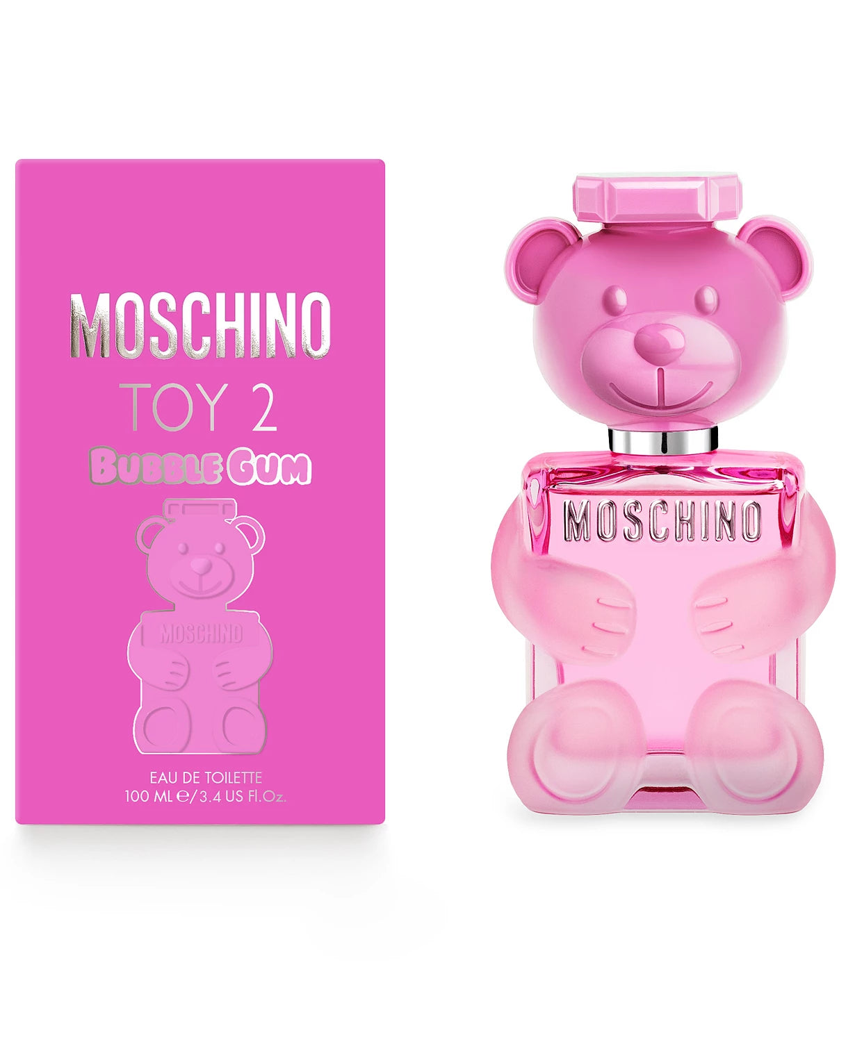 Moschino Toy 2 Bubble Gum Eau de Toilette Spray, 3.4 oz. 100 ml