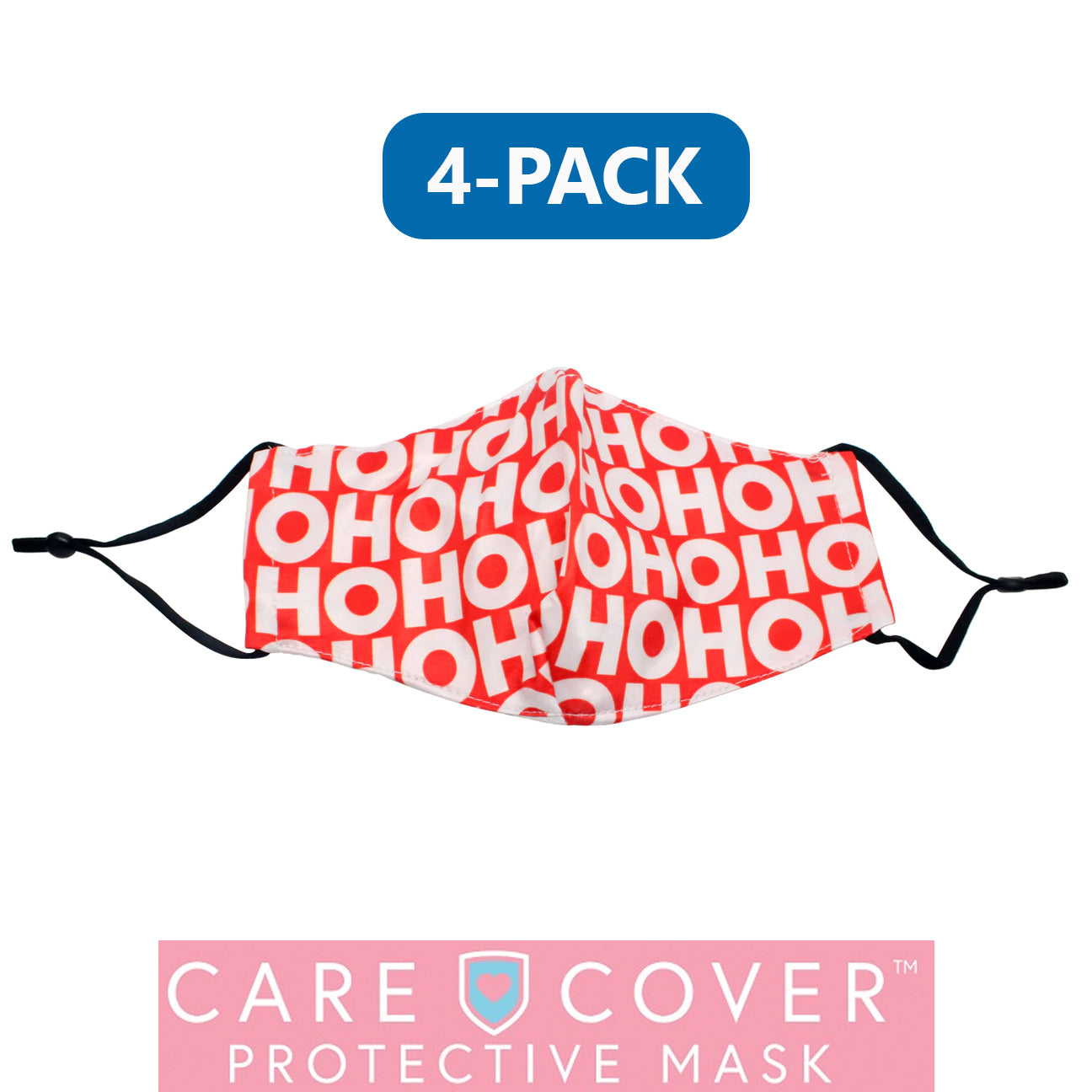 Care Cover Protective Cotton lining Face Mask "4-PACK"