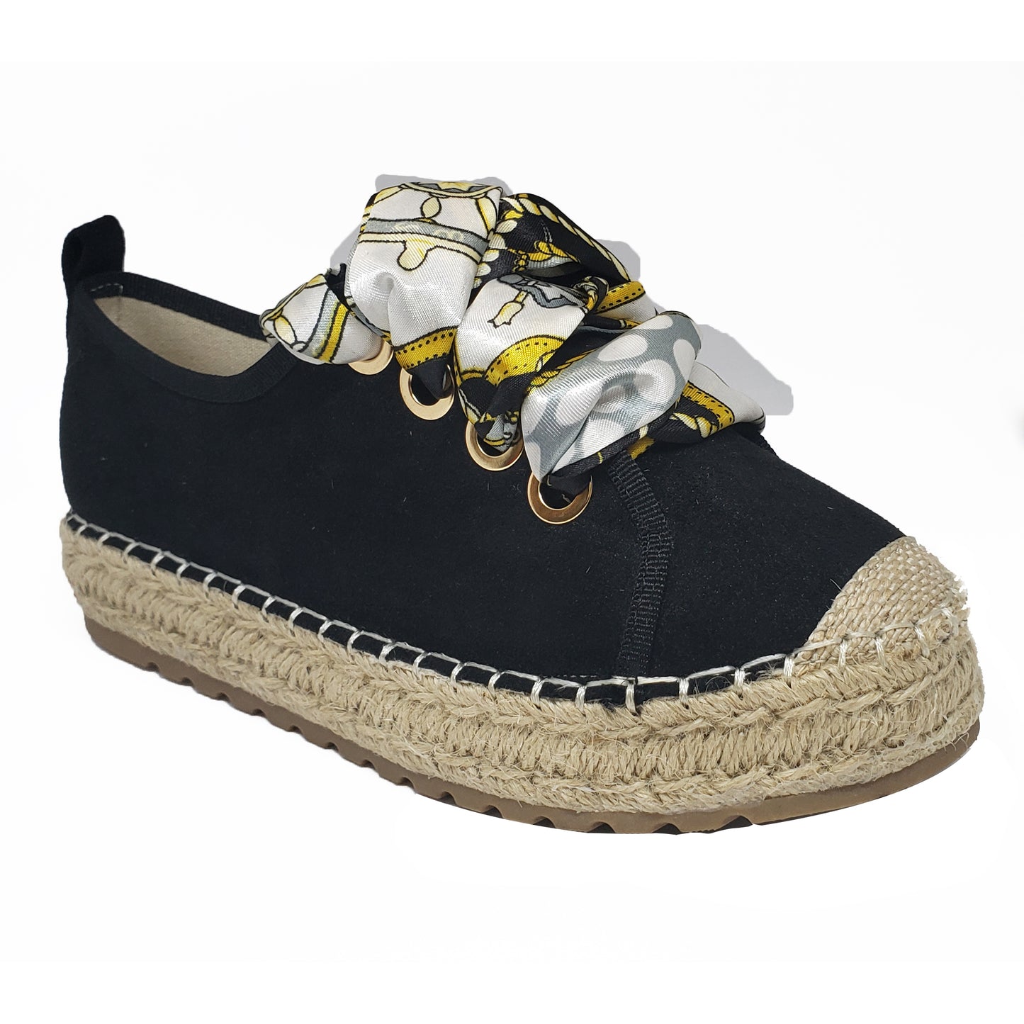 Victoria Adames Valerie Black Espadrilles Shoes