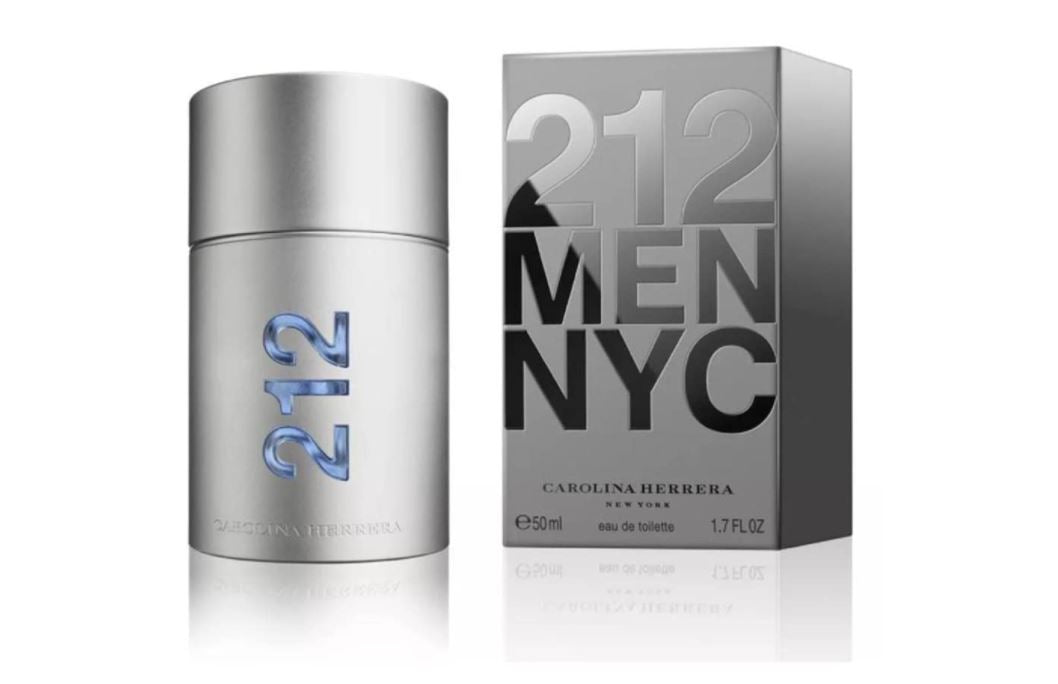 212 By Carolina Herrera For Men Eau De Toilette Spray 1.7 Oz