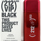 212 VIP Black Red 3.4 oz 100 ml Men EDP "Limited Edition"  White Tester Box