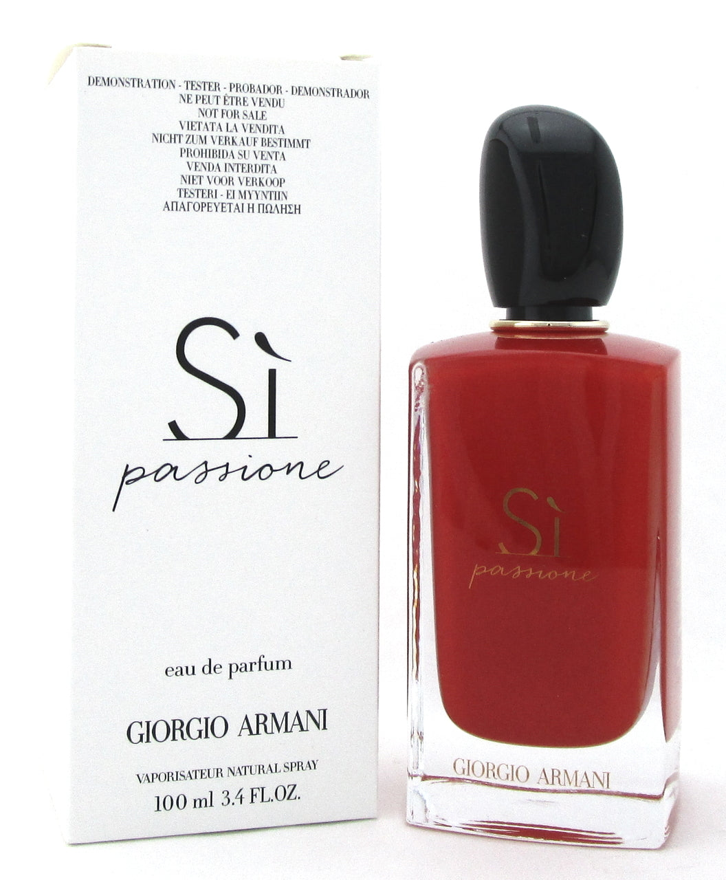 Giorgio Armani Si Passione Eau De Parfum 3.4 oz (Tester)