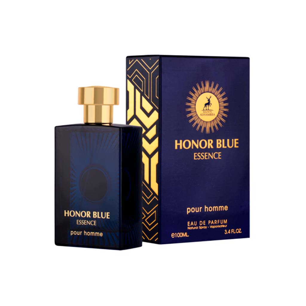 Honor Blue Essence Pour Homme by Maison AlHambra 100ml Eau De Parfum 3.4 oz