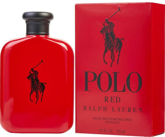 Ralph Lauren Polo Red EDT 4.2 oz 125 ml Men Brand New Sealed