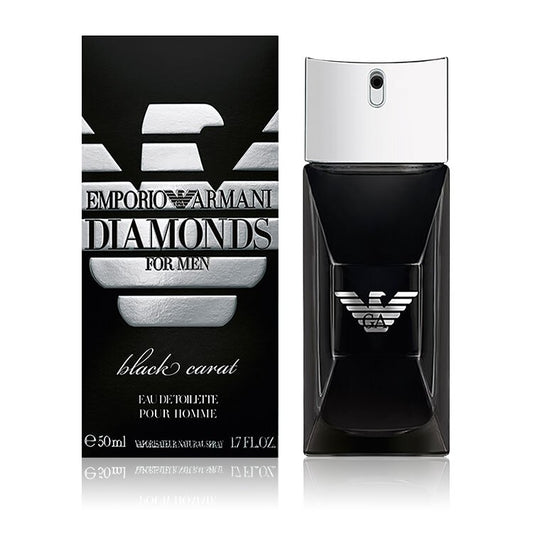Emporio Diamonds Black Carat Eau De Toilette 1.7 oz 50 ml Men