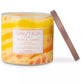 Nautica Soy Wax Blend 3 Wick Candle - Tropical Sunrise 14.5 Oz