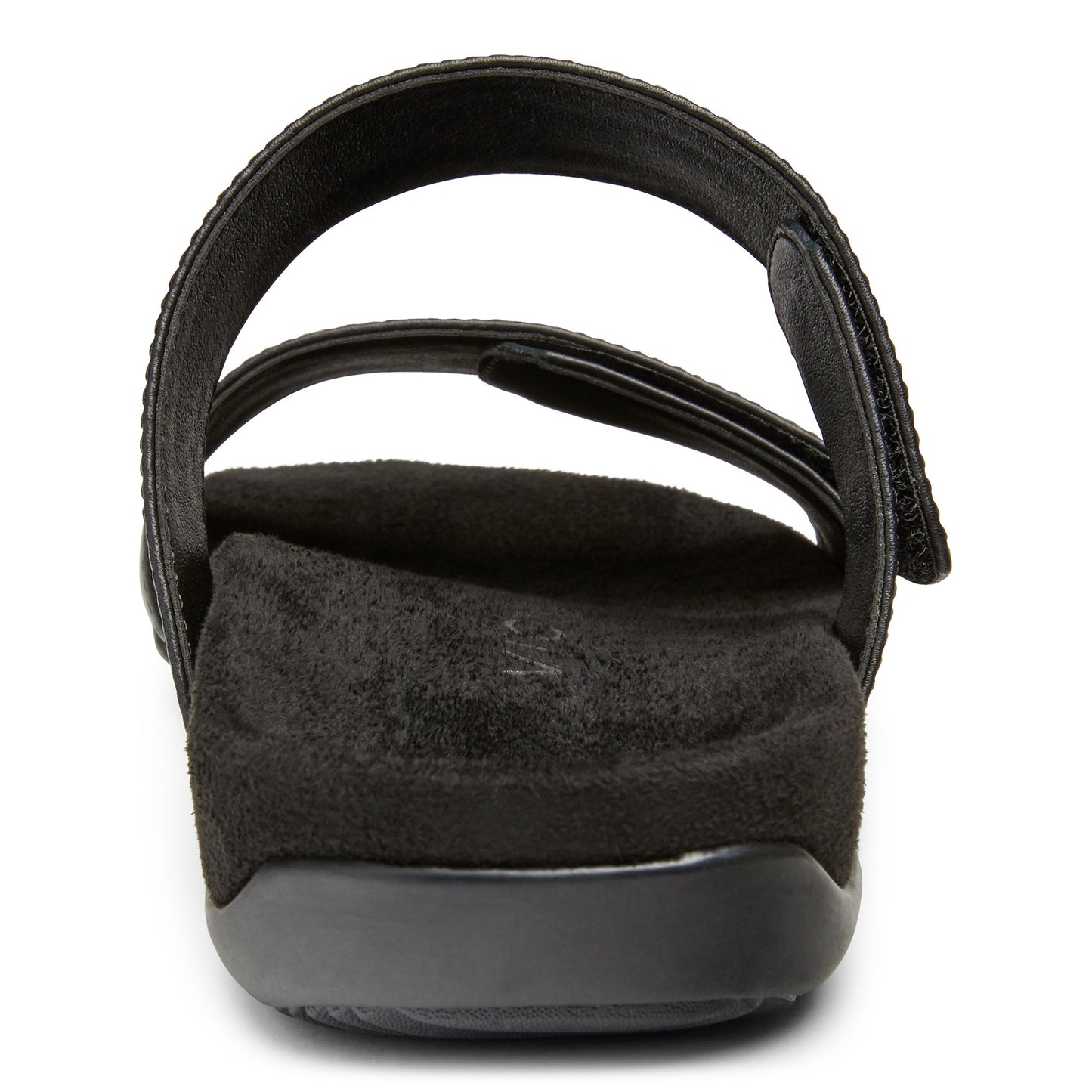 Vionic Randi Slide Sandal Black Leather