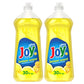 Joy Ultra Dishwashing Liquid Lemon Scent 30 oz "2-PACK"