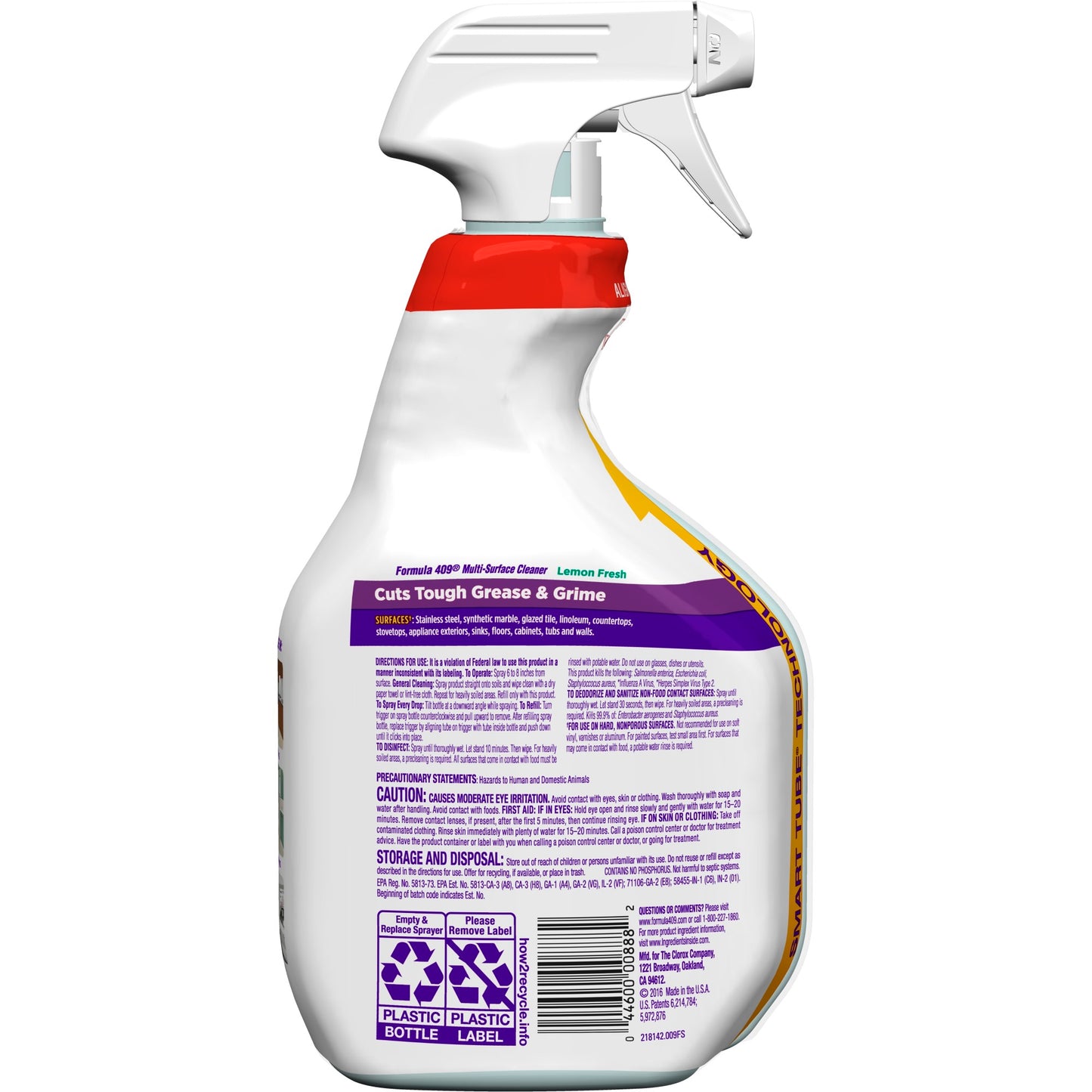 Formula 409 Multi-Surface Cleaner, Spray Bottle, Lemon Fresh, 32 Ounces