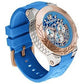 BTECH Unisex Ocean Analog/Multifunction Silicone Strap Band Wrist Watch BT-RE-613-01