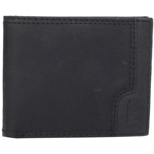 Levi's Men's Leather Passcase with Stitch Tab Detail