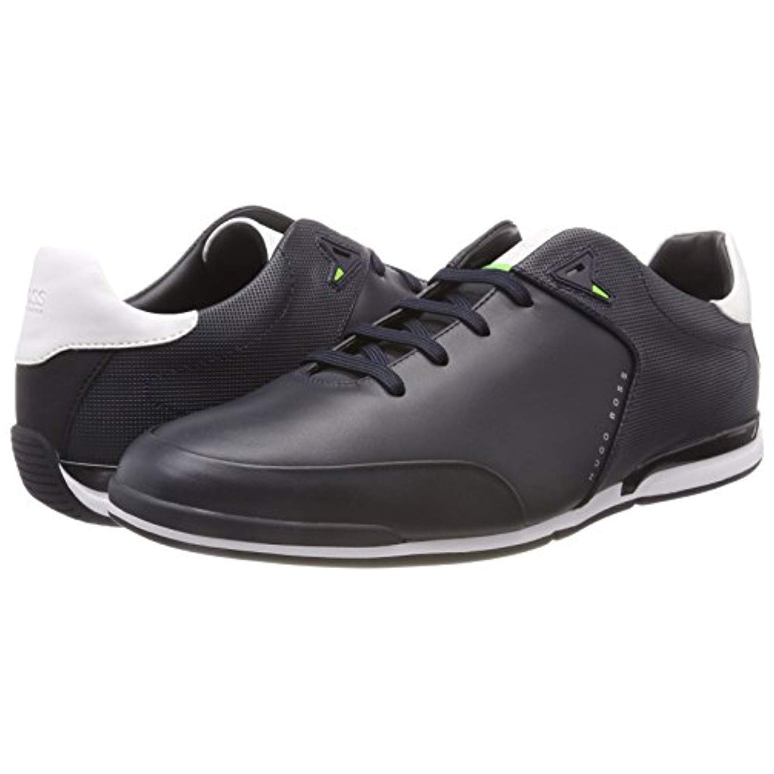 Hugo boss saturn discount low leather trainers