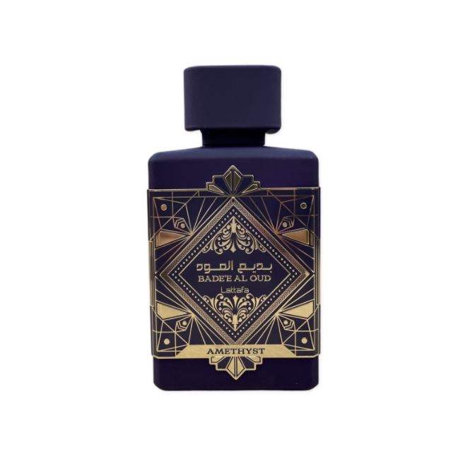 Badee Al Oud Amethyst Eau De Parfum Spray By Lattafa 3.4 oz